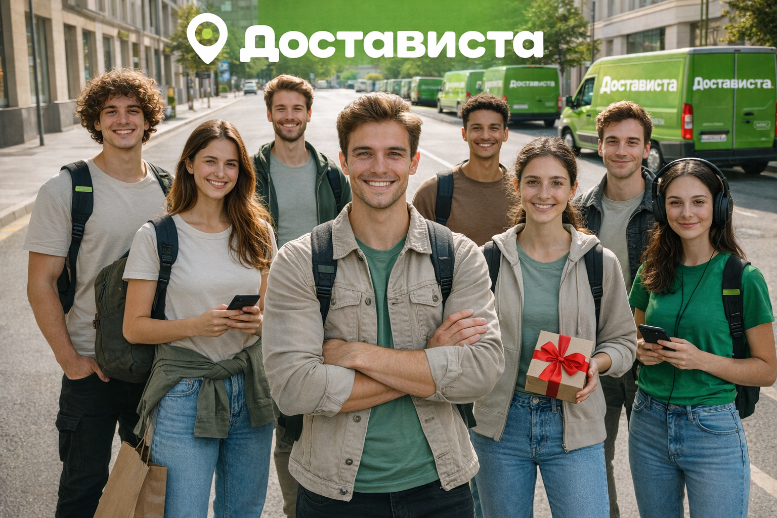 вакансии курьера в достависта